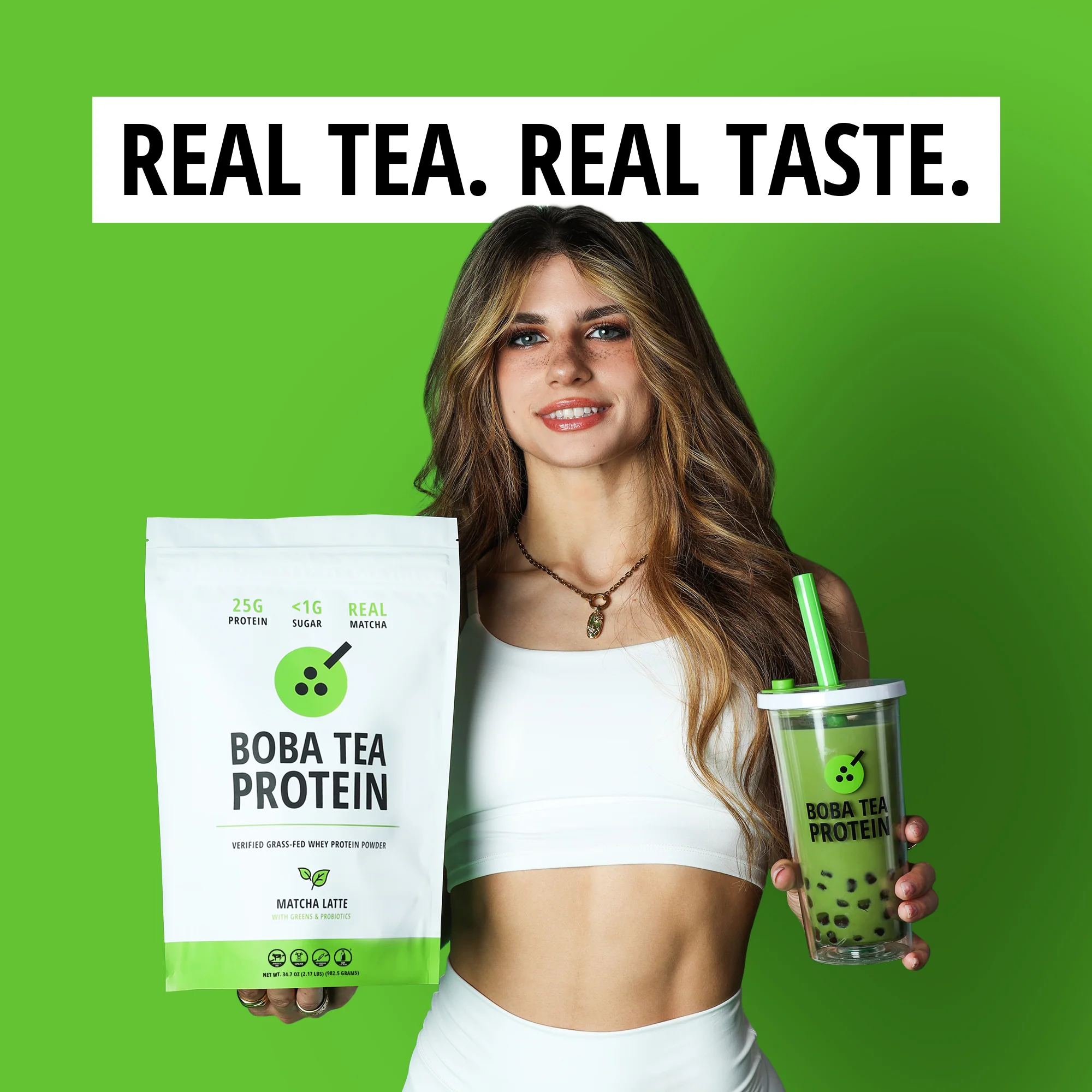 Matcha Latte Whey Protein - Image 4